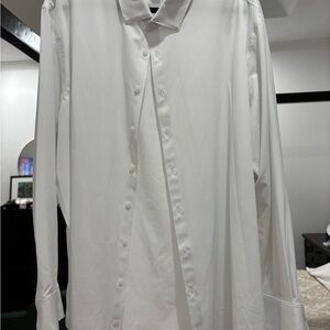 Mizzen+Main Leeward Classic Crisp White Dress Shirt